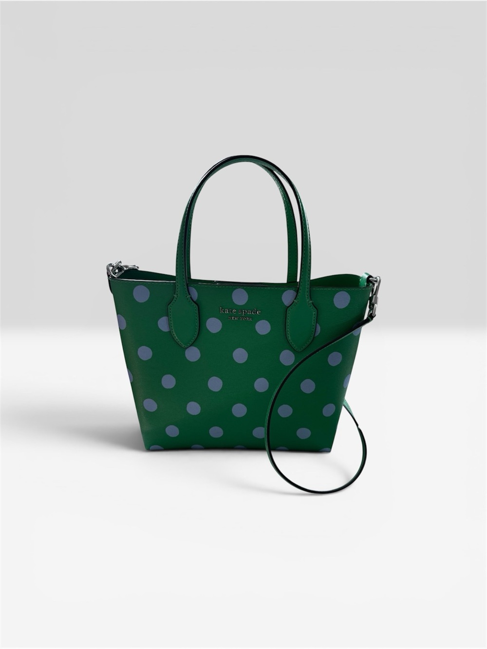 kate spade Green Polka Dot Crossbody Tote